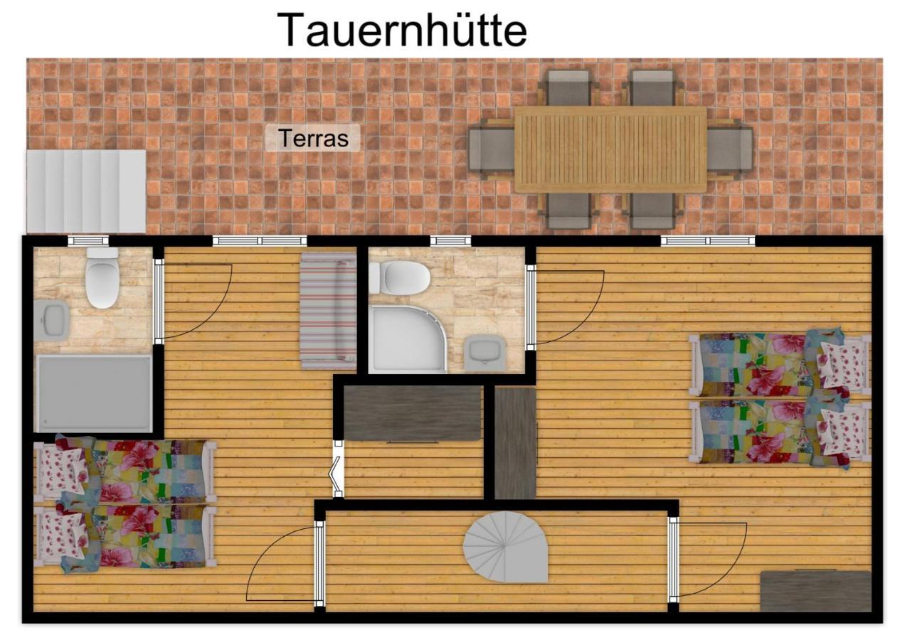 הוילה פיסנדורף Tauernhuette מראה חיצוני תמונה